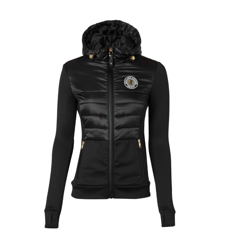 Holland Cooper Hybrid Shell Jacket- Black-3